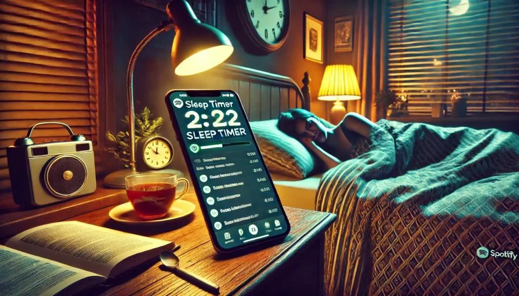 Sleep Timer di Spotify